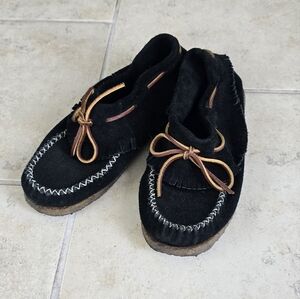 Eastland Black Moccasin Shoes